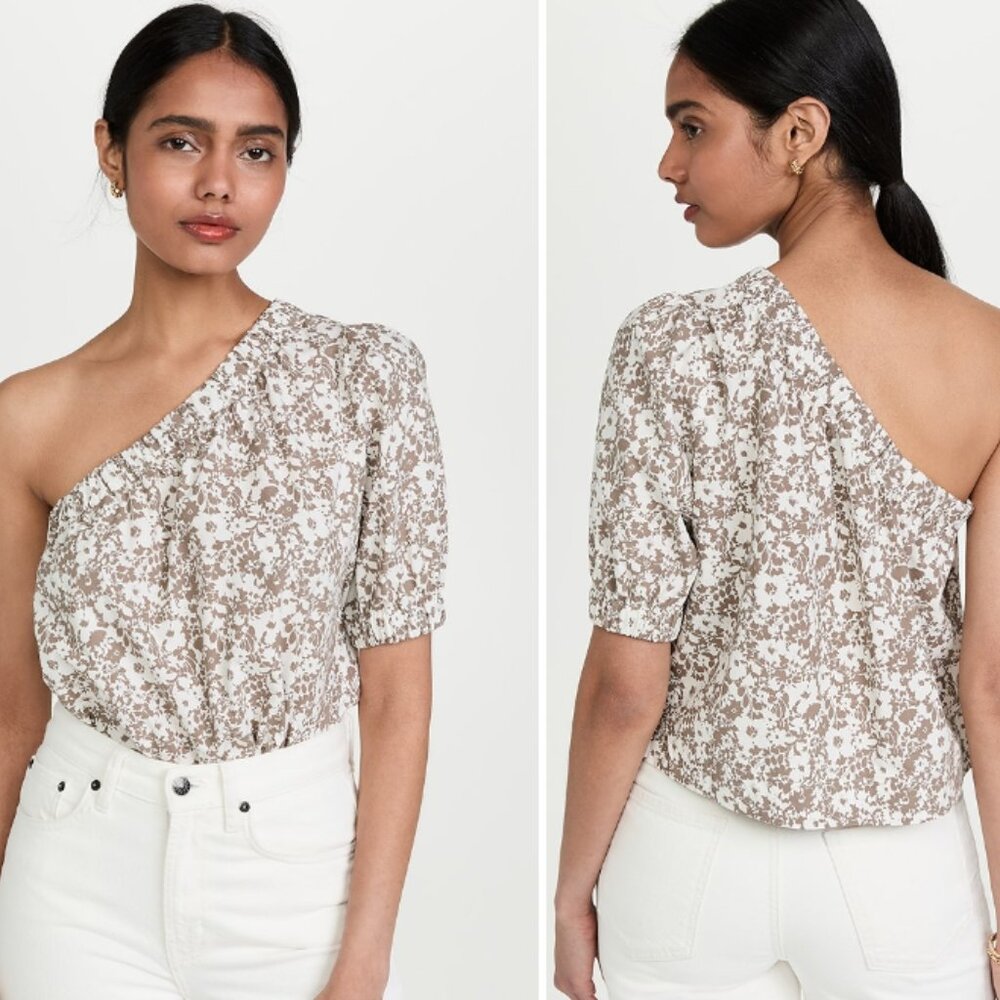 Rails Jayla One Shoulder Pull Over Top Size Xl Ca… - image 1